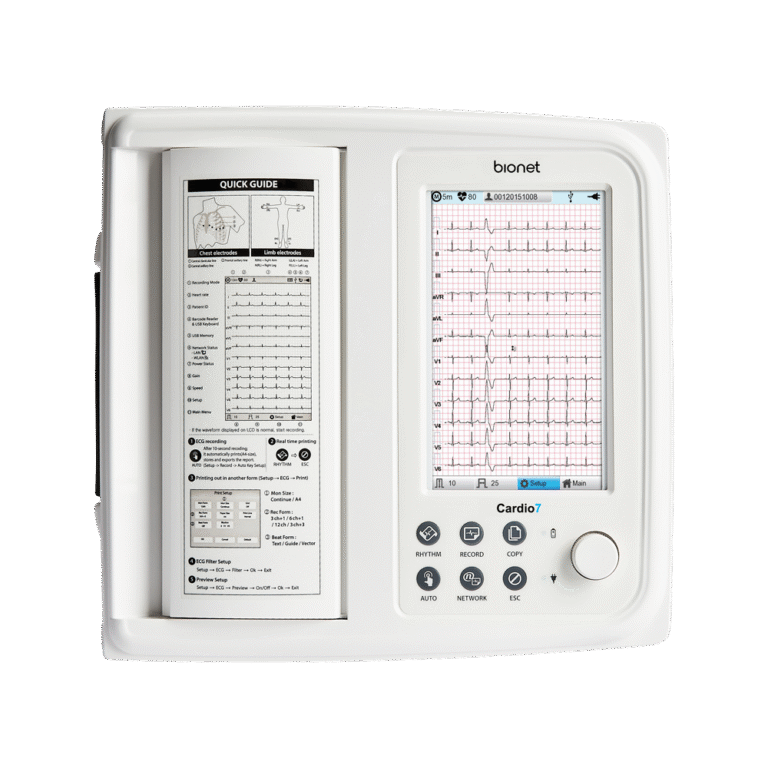 Eletrocardiógrafo Cardio7 - Bionet